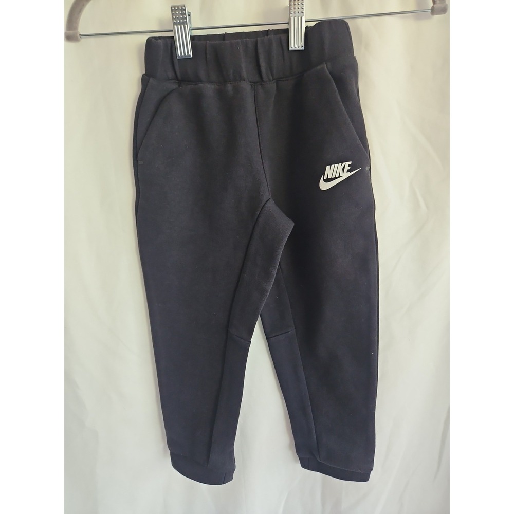 Nike Kids' Toddler Tech Fleece Sweatpants, Black, sz 4T  3-4YRS Pre-owned